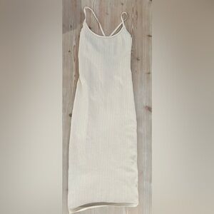 Forever 21 Cream Midi Dress